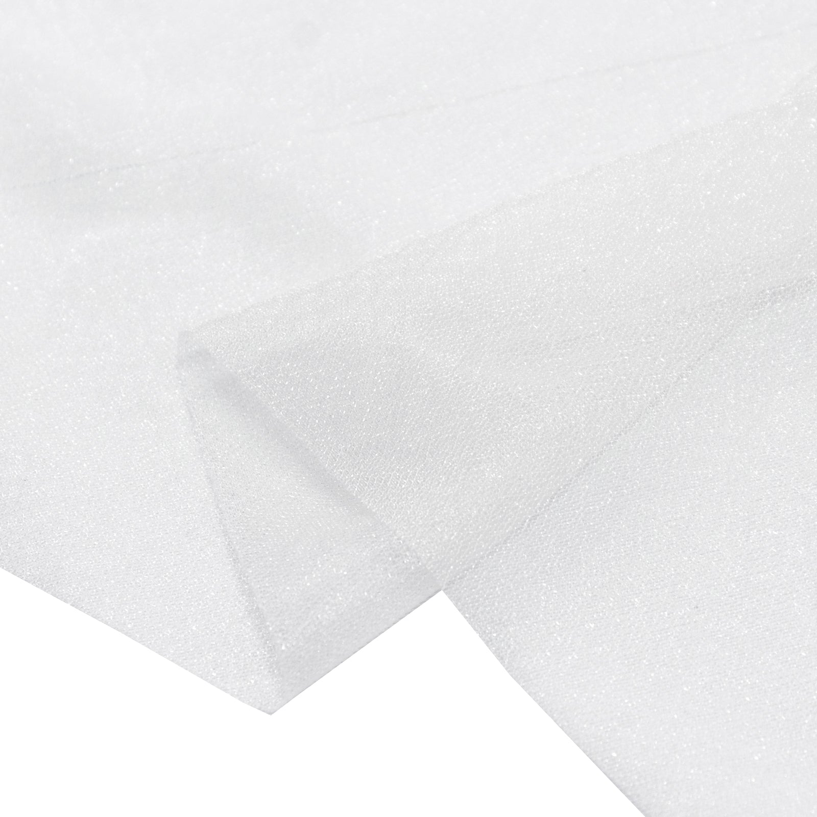 Sheer Backdrop Curtain Panel 5ft × 10ft White – Wedding Arch Drape with Rod Pocket