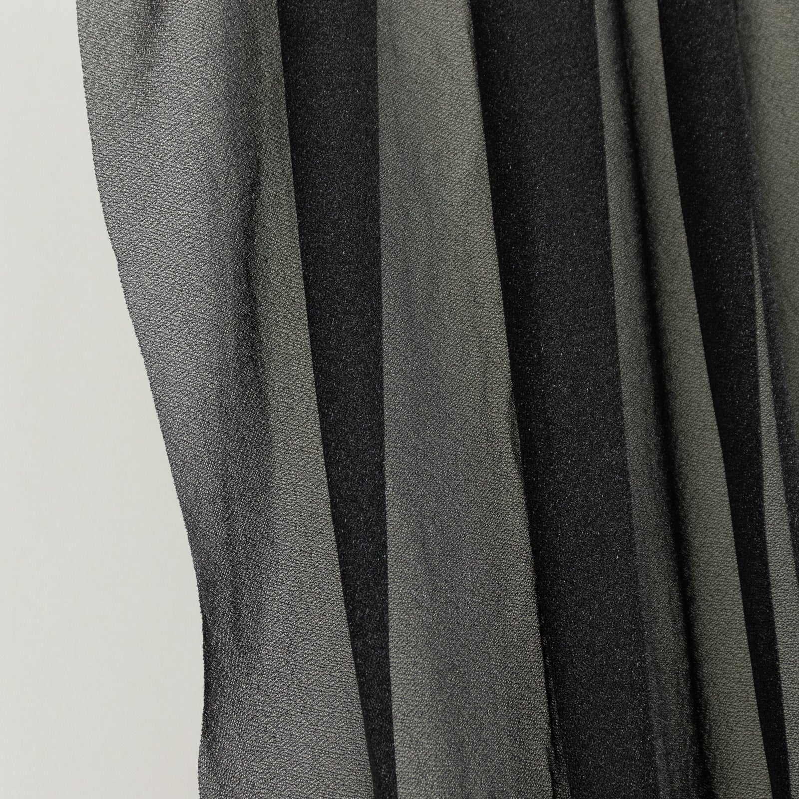 Black Sheer Chiffon Valance Curtain 4ft x 5ft –  Wedding Arch Drape with Rod Pocket, Voile Backdrop Panel