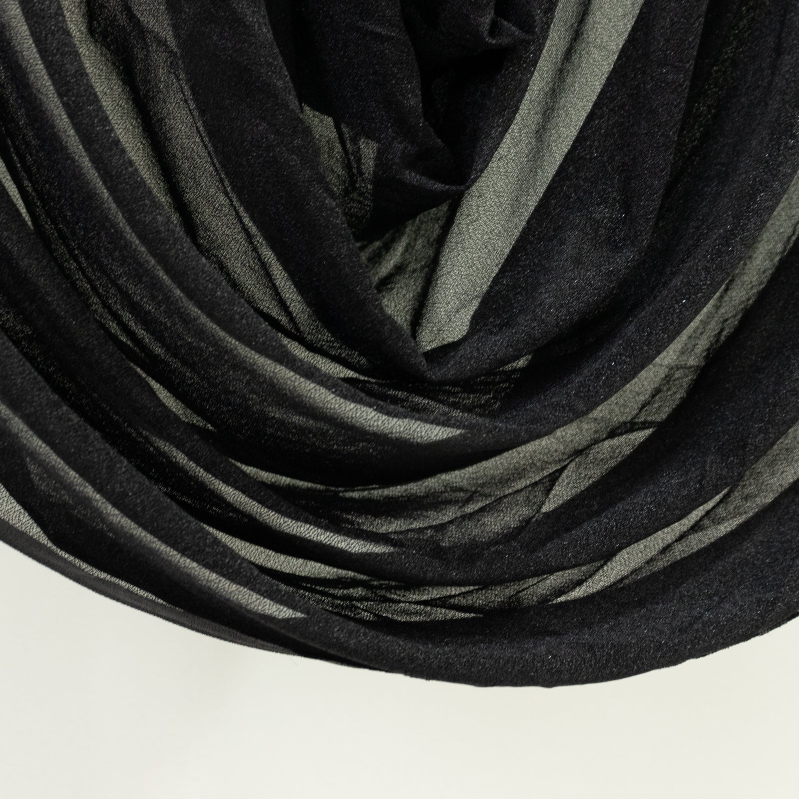 Black Sheer Chiffon Valance Curtain 4ft x 5ft –  Wedding Arch Drape with Rod Pocket, Voile Backdrop Panel