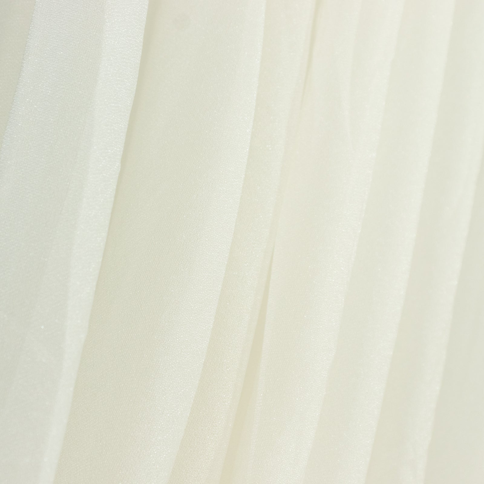 Ivory Sheer Chiffon Valance Curtain 4ft x 5ft –  Wedding Arch Drape with Rod Pocket, Voile Backdrop Panel