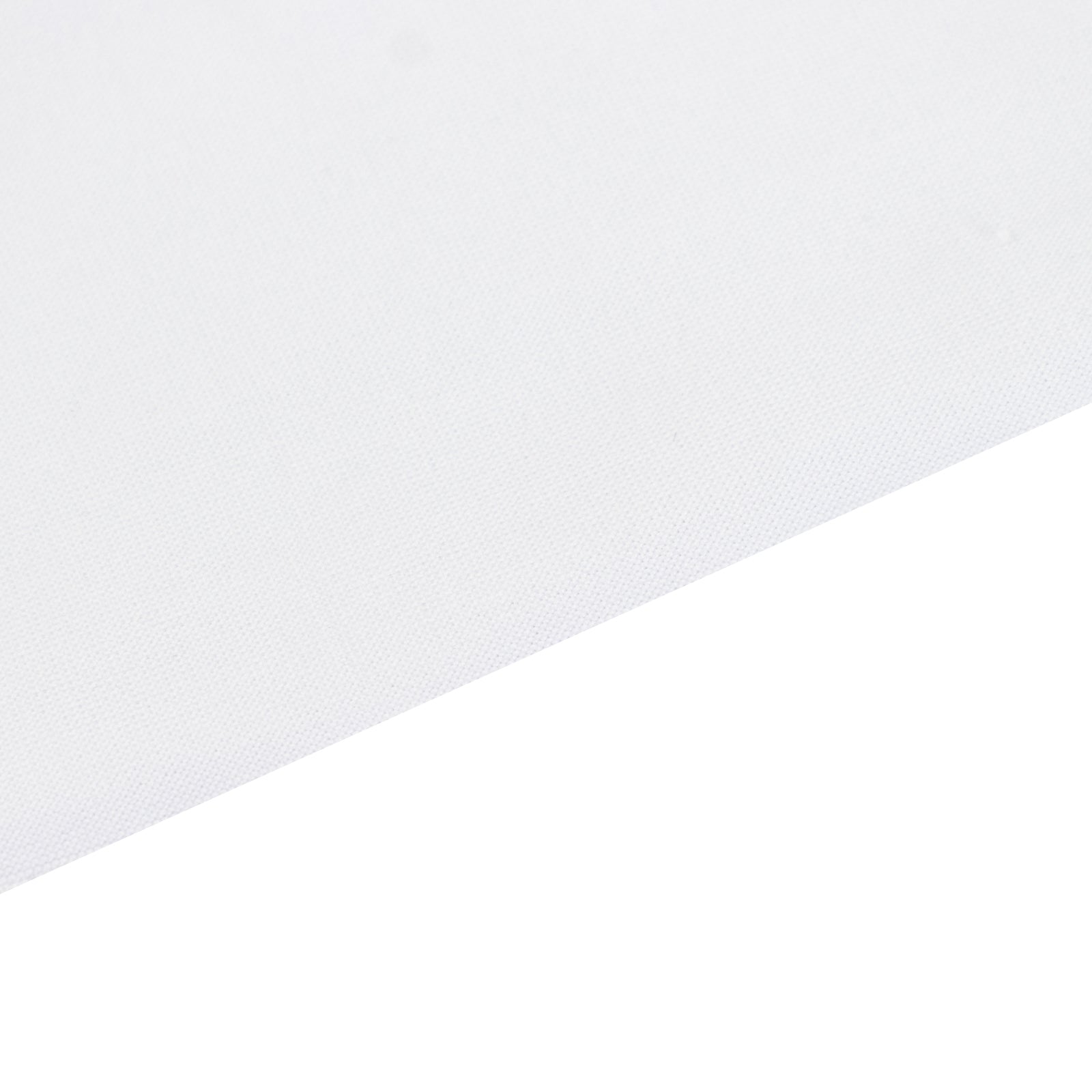 White Stretch Spandex Tent Ceiling Drape – 25ft x 36ft 100GSM Wrinkle-Free Fabric Ceiling Liner with Pole Pockets, Standard