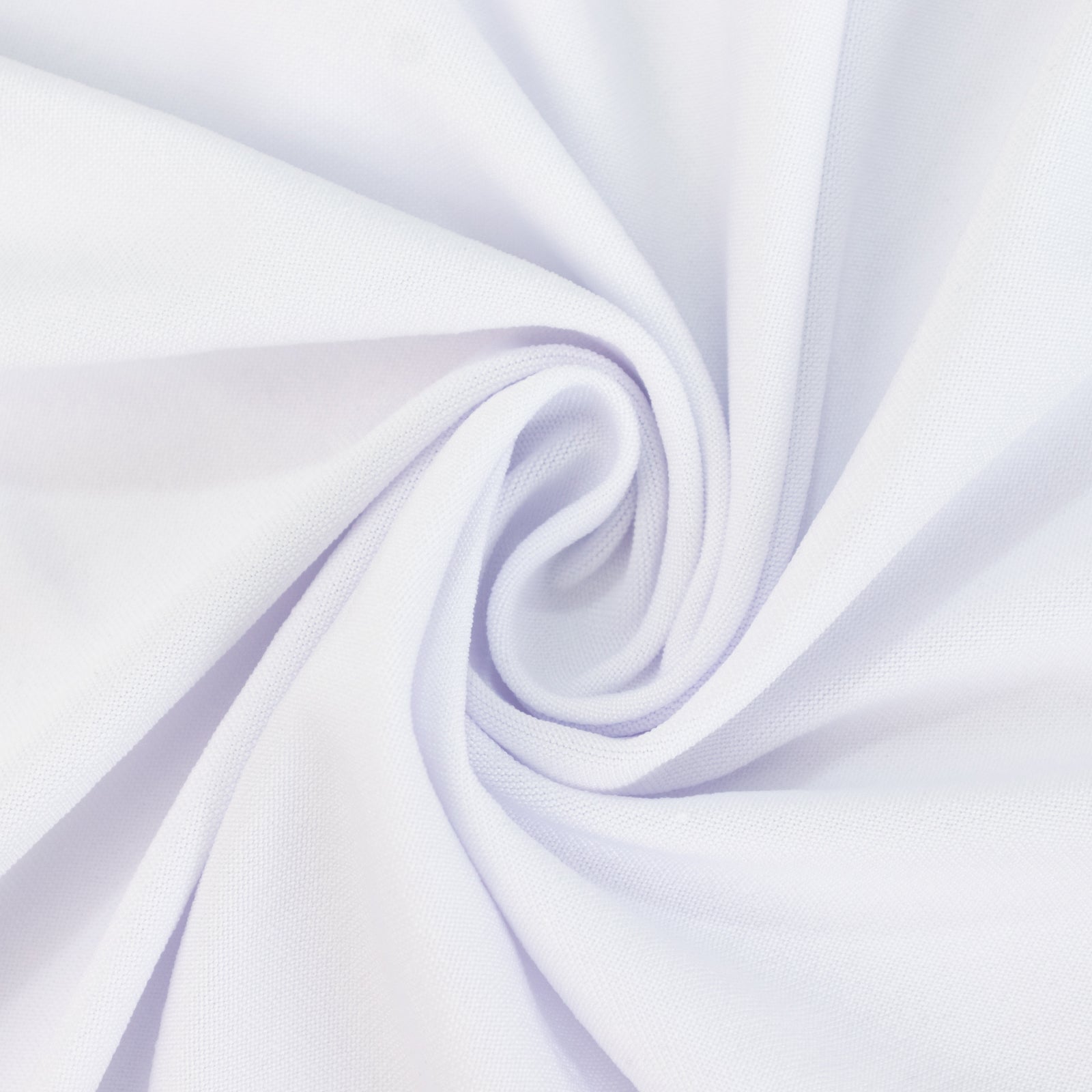 White Stretch Spandex Tent Ceiling Drape – 25ft x 36ft 100GSM Wrinkle-Free Fabric Ceiling Liner with Pole Pockets, Standard