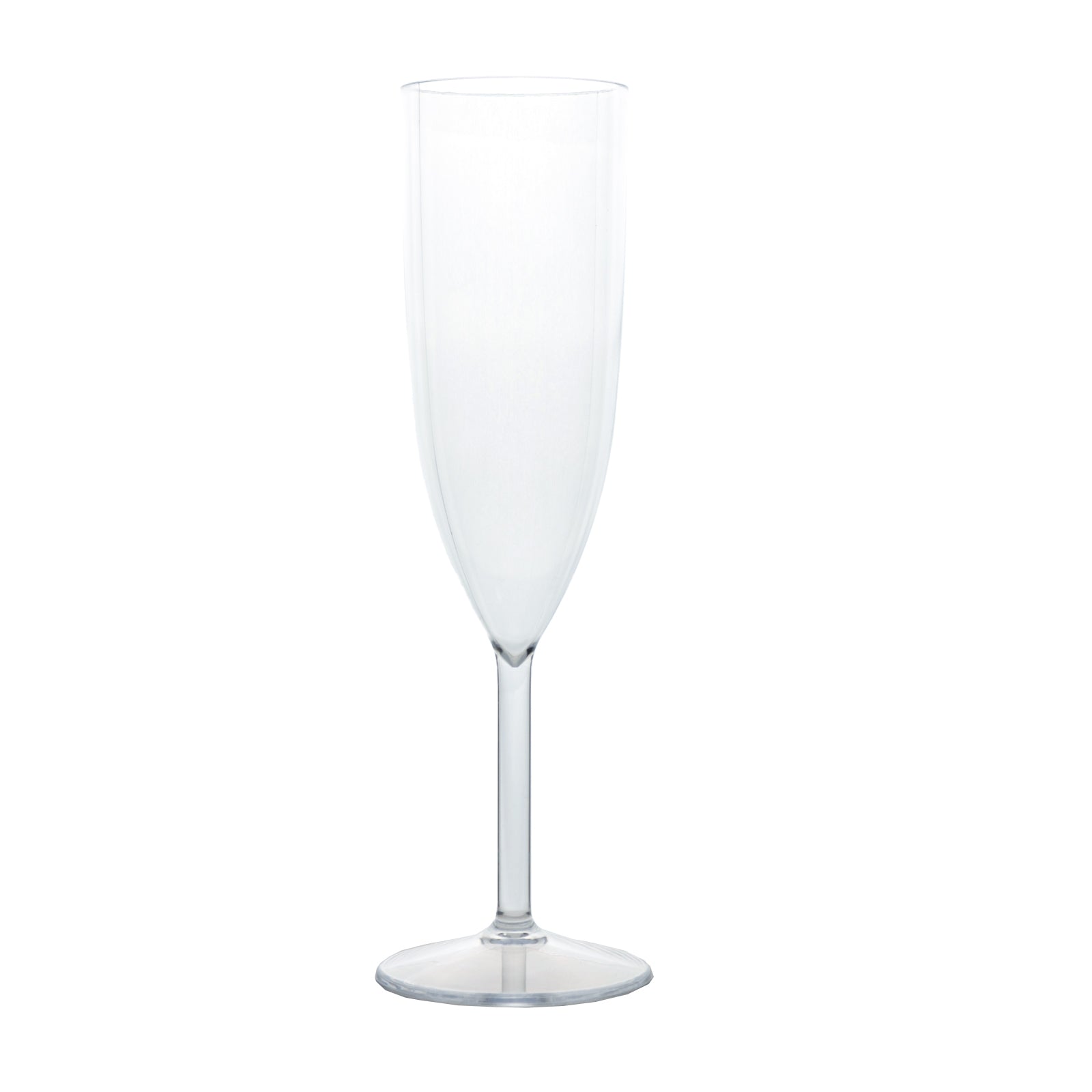 Shatterproof Champagne Flutes – 12 Reusable 6oz Clear Plastic Toasting Glasses for Celebrations & Special Occasions
