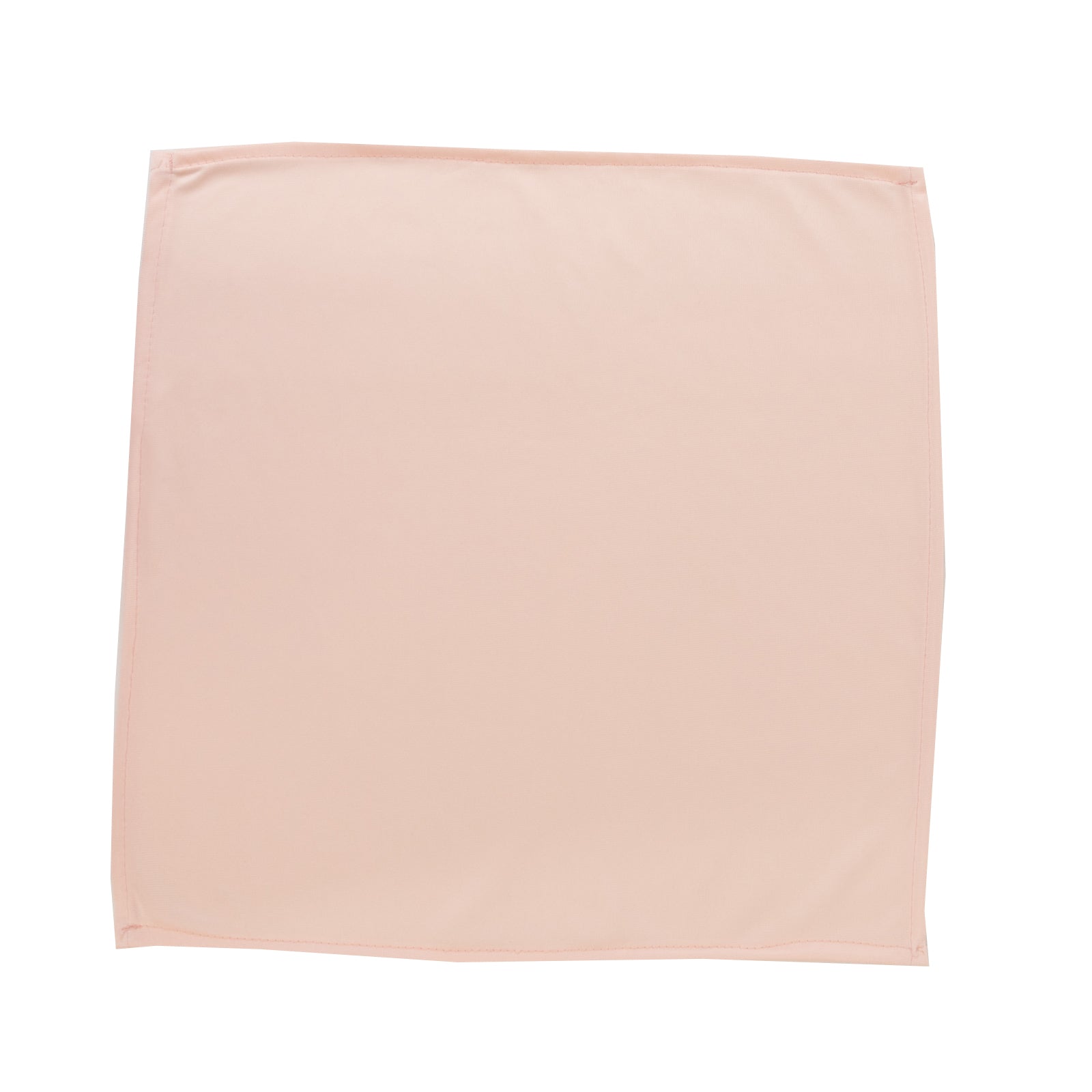 5 Pack Blush Scuba Napkins – 17"x17", Wrinkle-Free & Stain Resistant Cloth Napkins
