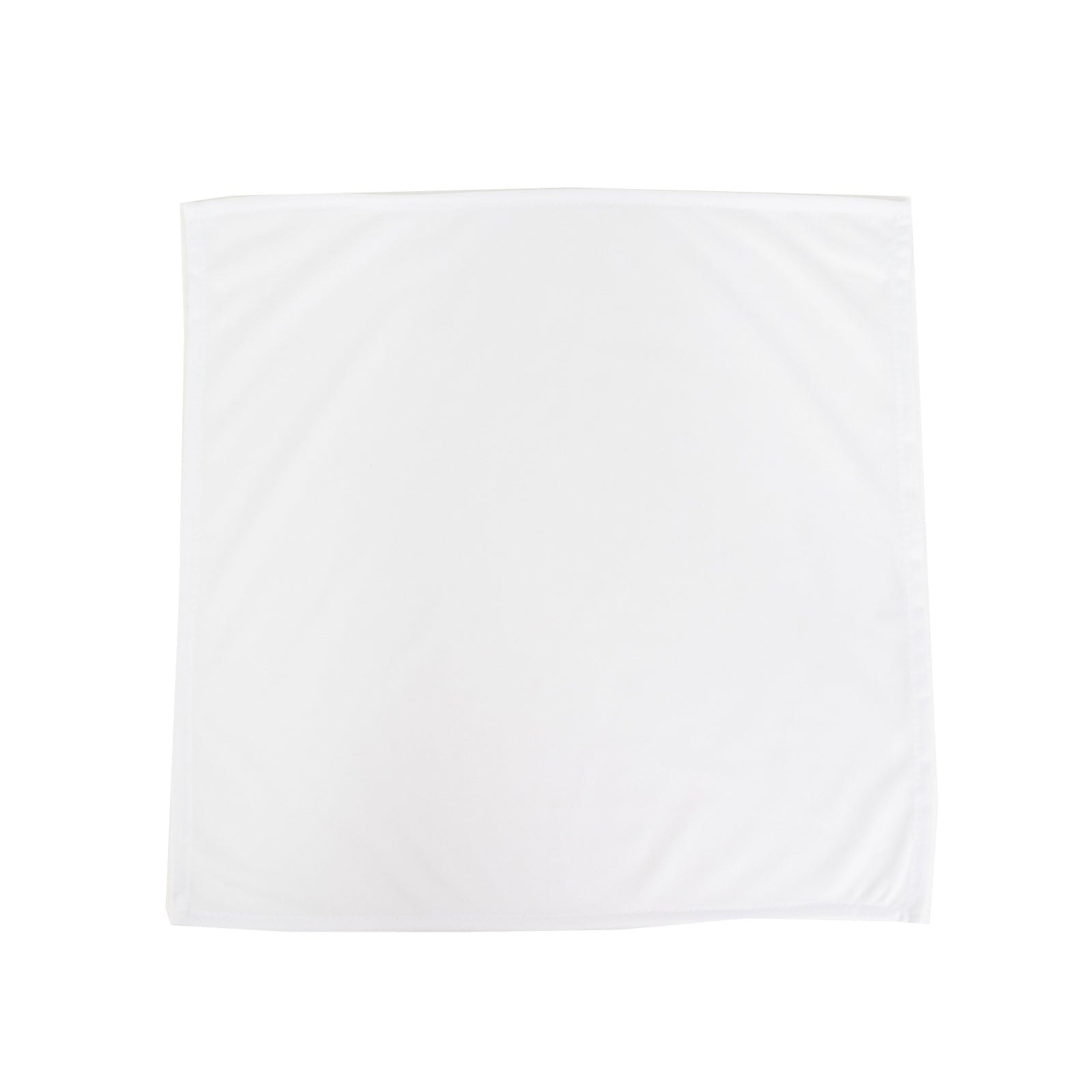 5 Pack White Scuba Napkins – 17"x17", Wrinkle-Free & Stain Resistant Cloth Napkins