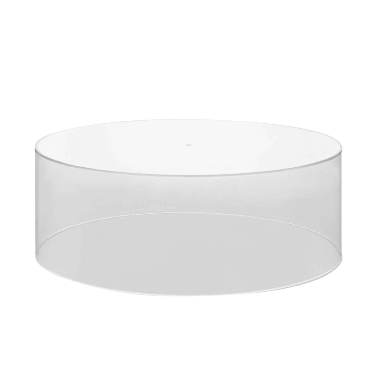Acrylic Cake Stand Display Box Transparent Clear 14" Round - Versatile Pedestal Riser for Events