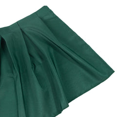 Portable Stage Skirt Hunter Emerald Green Polyester Platform Skirting Cloth for Events, Performances & Wedding Staging - 16"x10ft