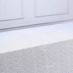 Sequin 90"x156" Rectangle Tablecloth White - Seamless Twinkling Design for Chic Celebrations