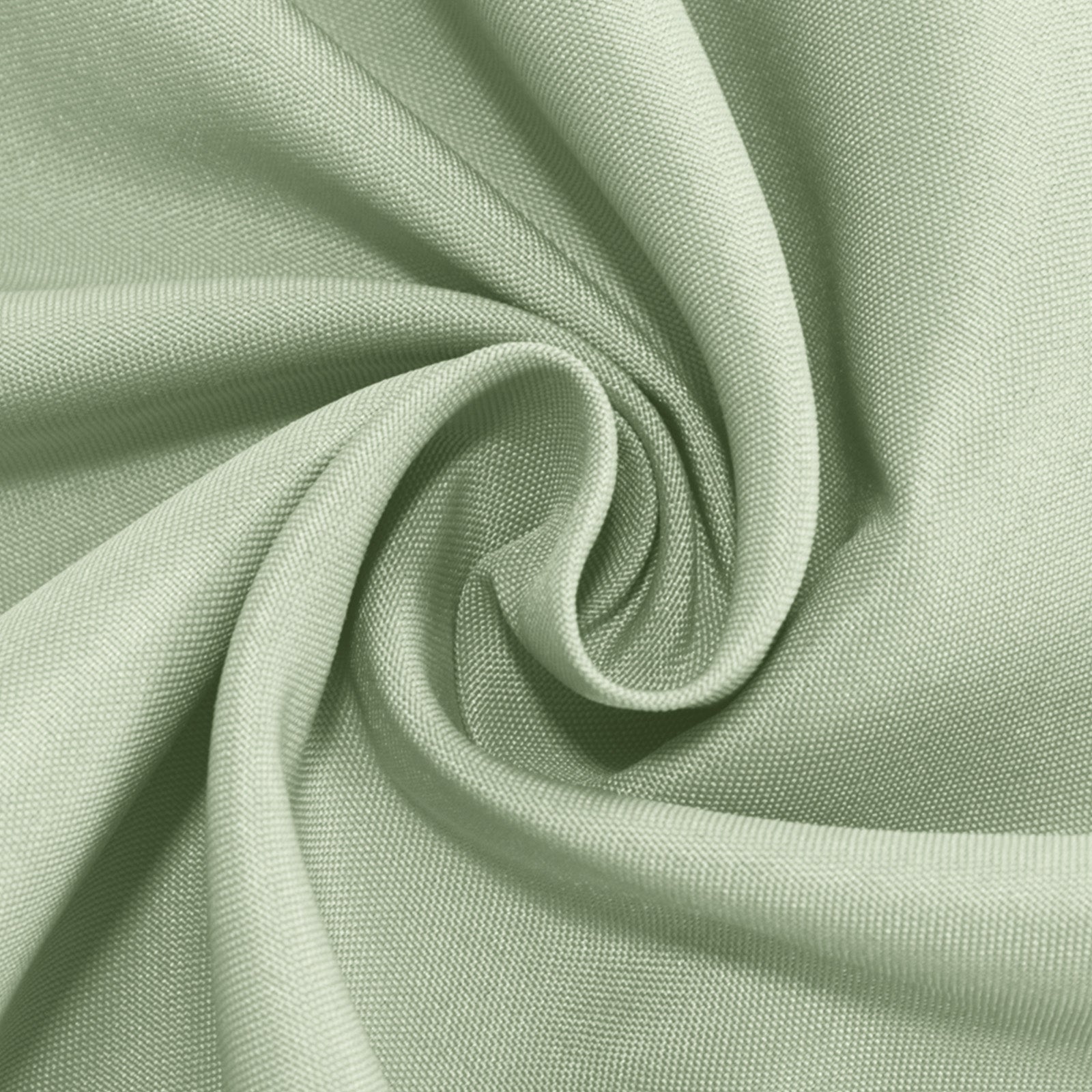 Premium Polyester 120" Round Tablecloth Sage Green - Seamless 220GSM Wrinkle-Resistant Table Cover