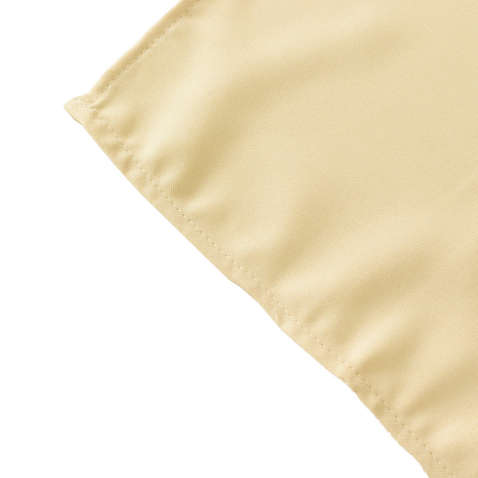 Premium Polyester 54"x54" Table Overlay Square Tablecloth Beige - Stain and Wrinkle-Resistant 220GSM Table Topper