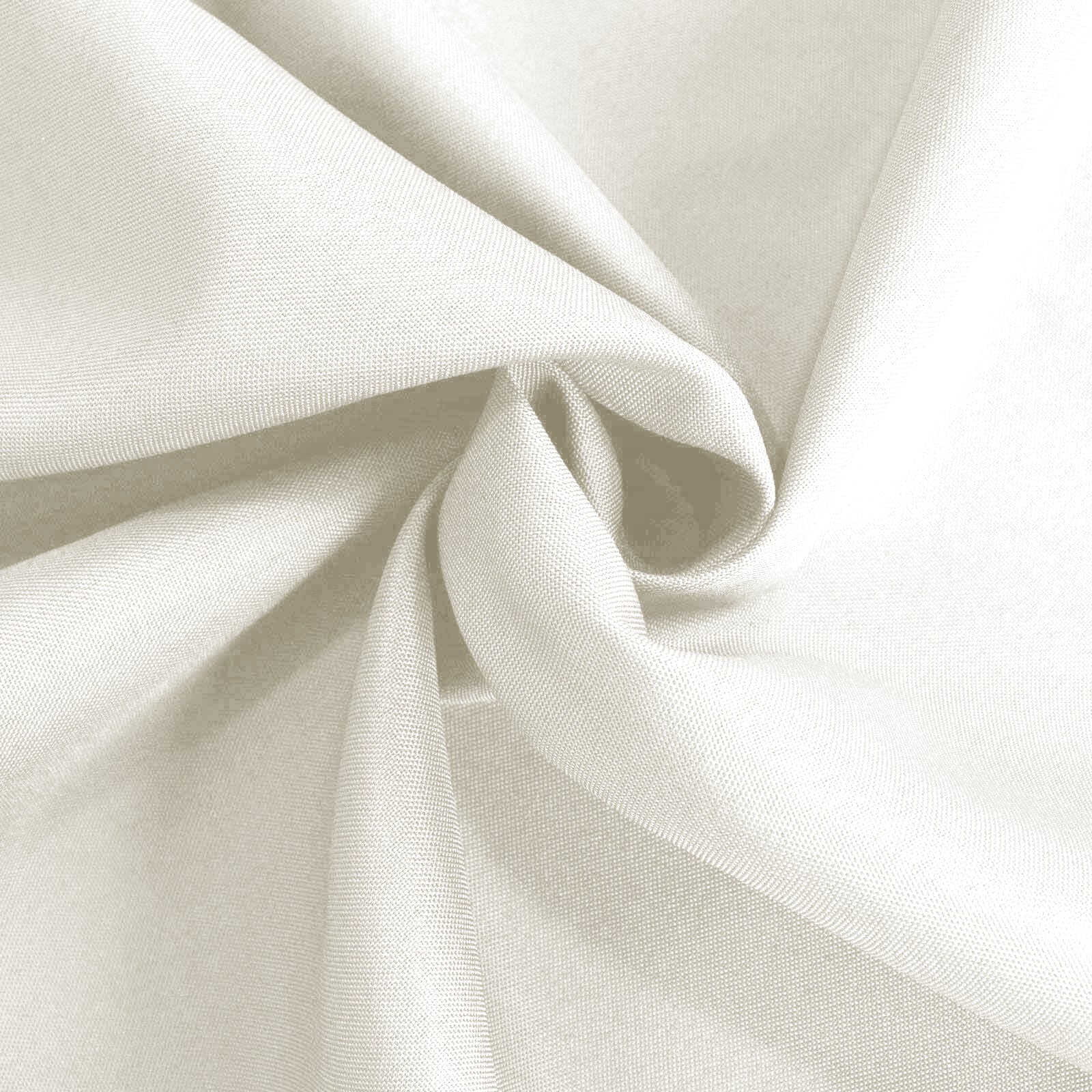 Polyester 90"x156" Rectangle Tablecloth Ivory - Seamless Wrinkle-Resistant Table Cover