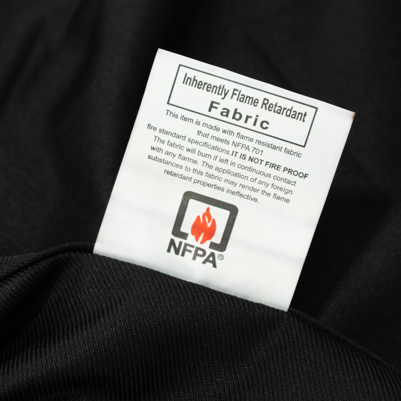 Fire Retardant Scuba Tablecloth – 120" Round Black, Wrinkle Free, Stain Resistant, Seamless Polyester Cover