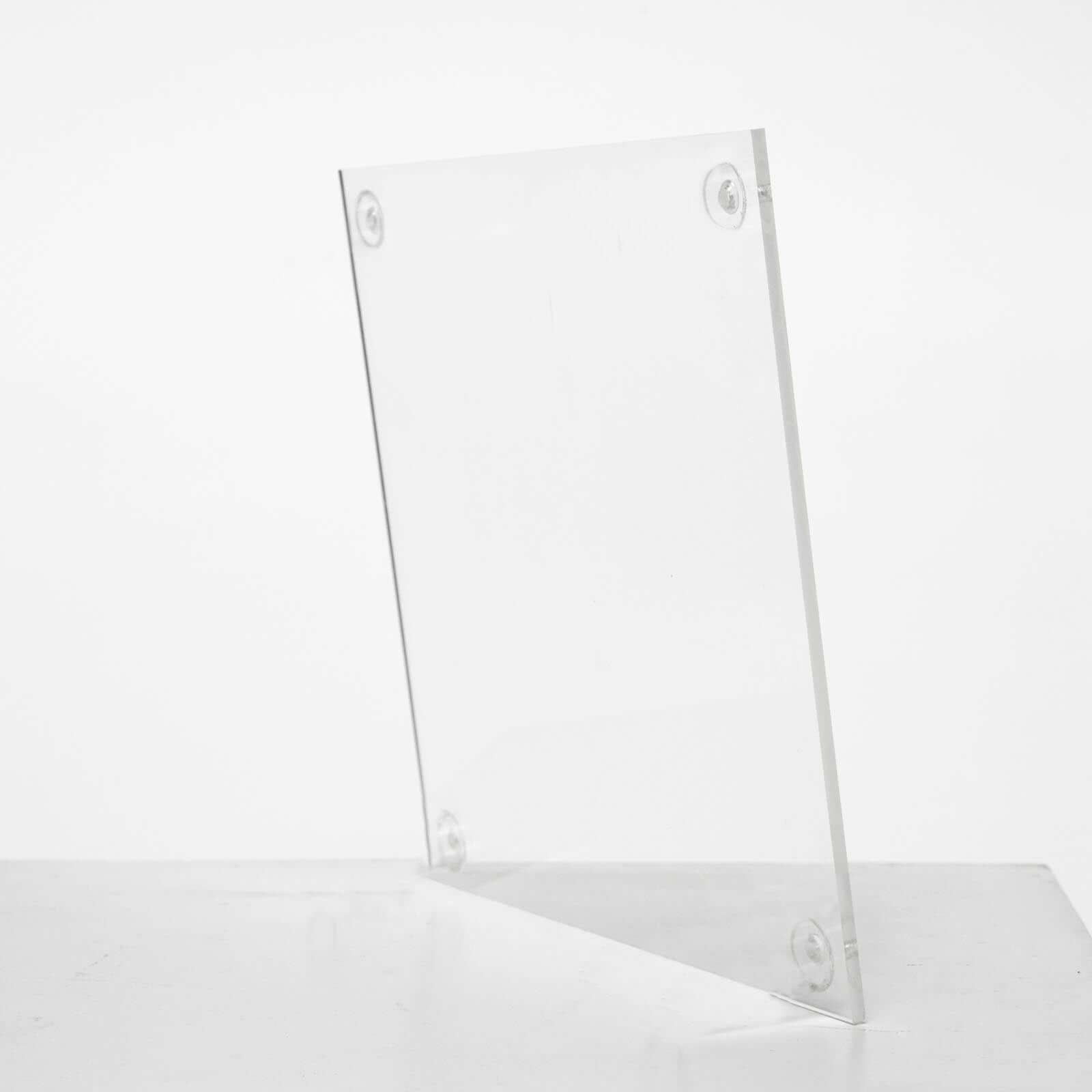 Acrylic Floor Vase Flower Stand with Square Mirror Base Clear - Durable Wedding Column Centerpiece for Events 40"