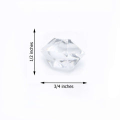 300 Pcs Acrylic Ice Bead Vase Fillers Large Clear - Stylish DIY Craft Crystals for Event Decor & Wedding Tables