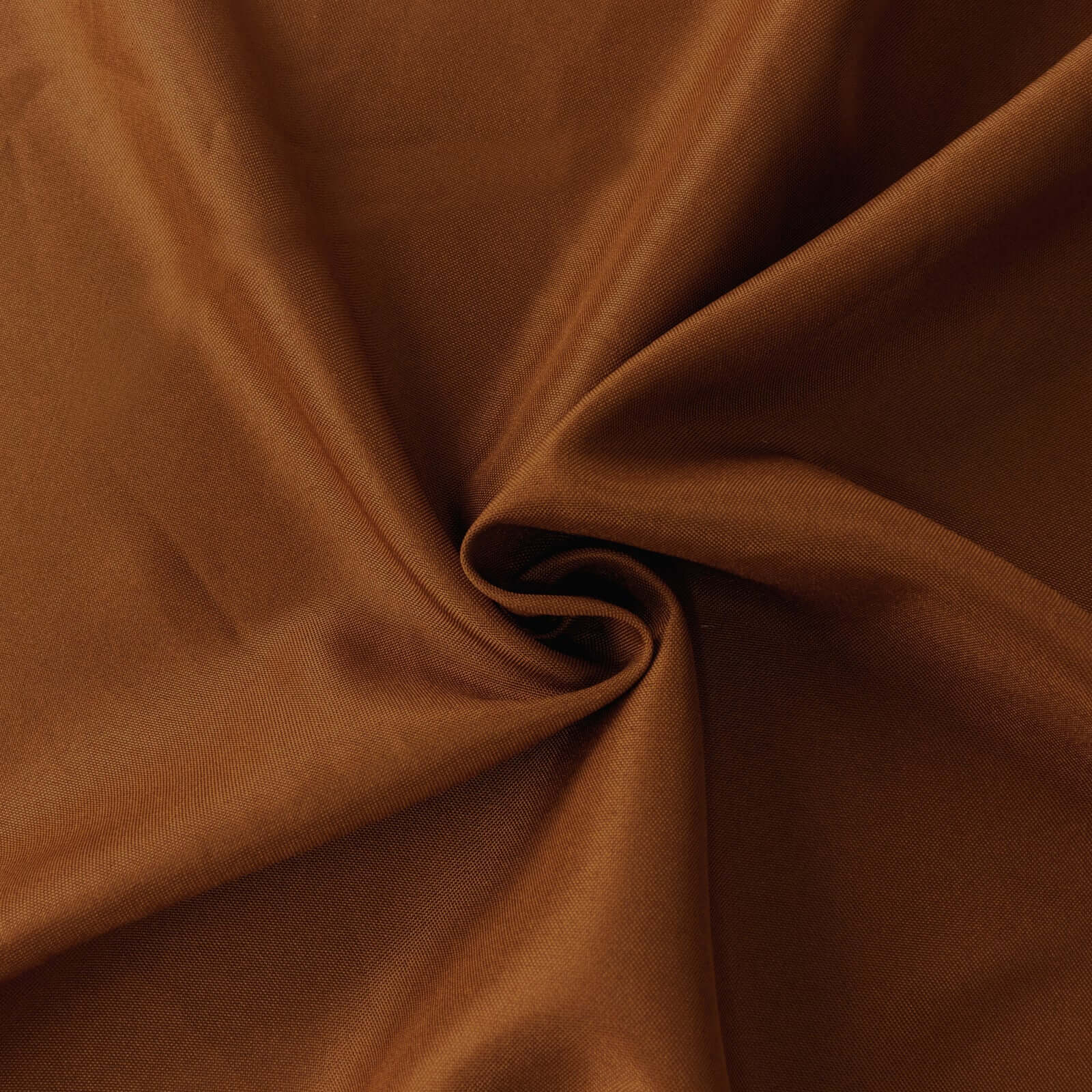 Polyester 90"x132" Rectangle Tablecloth Cinnamon Brown - Seamless Wrinkle-Resistant Table Cover