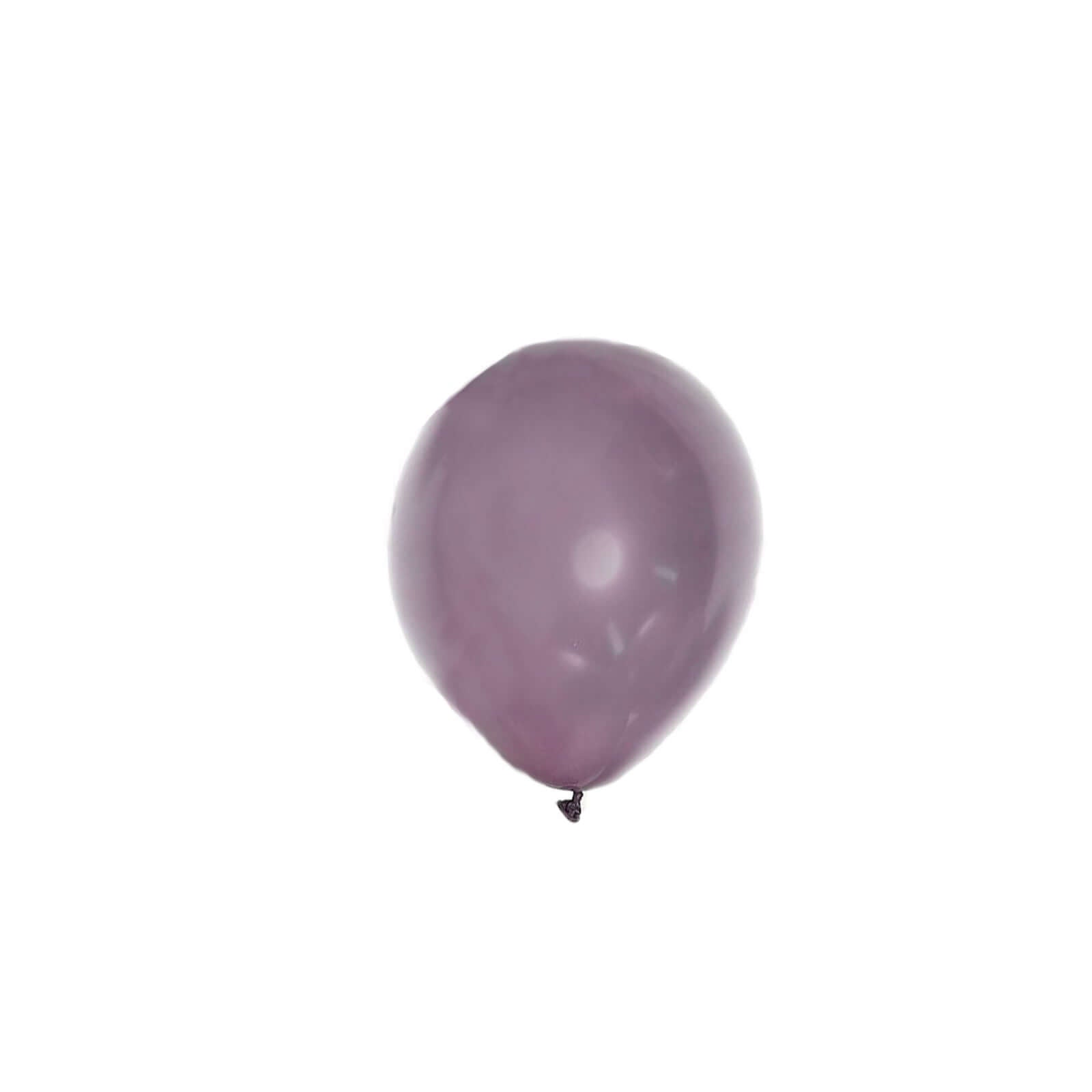 25 Pack 10" Matte Pastel Violet Amethyst Helium Air Latex Balloons