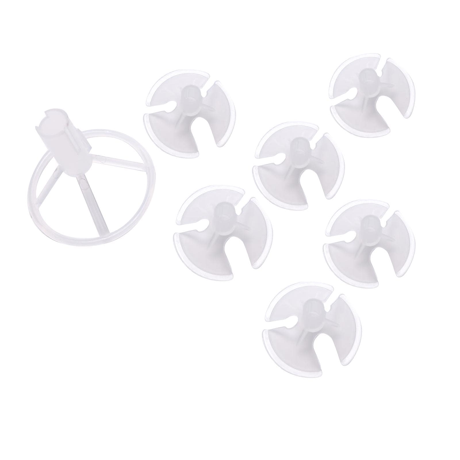 2 Pack Clear Balloon Centerpieces Holder, 30" Table Top Balloon Stand Stick Kit