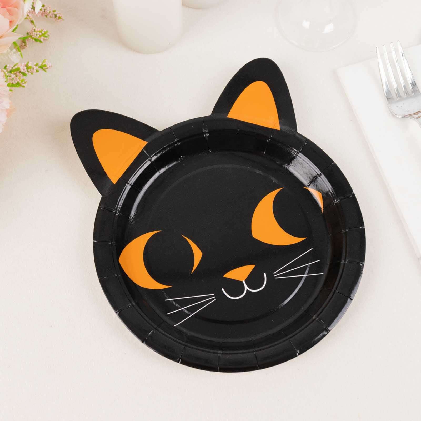 Set of 25 Paper 7" Round Plates Assorted Animal Print - Appetizer Dessert Party Plates for Themed Events