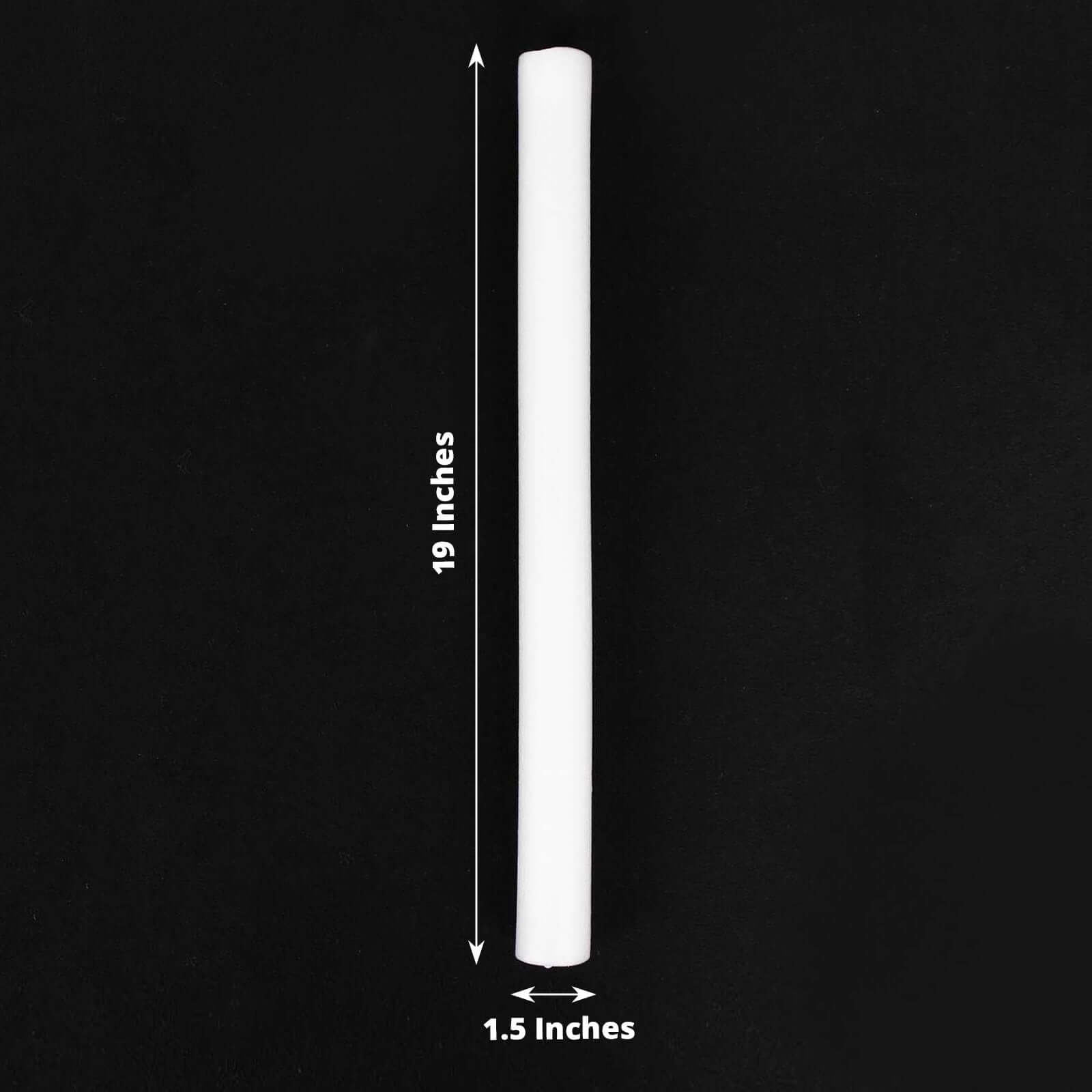 20 Pack Multicolor LED Foam Party Glow Sticks With 3 Flashing Modes, 19" Reusable Battery Operated Light Sticks