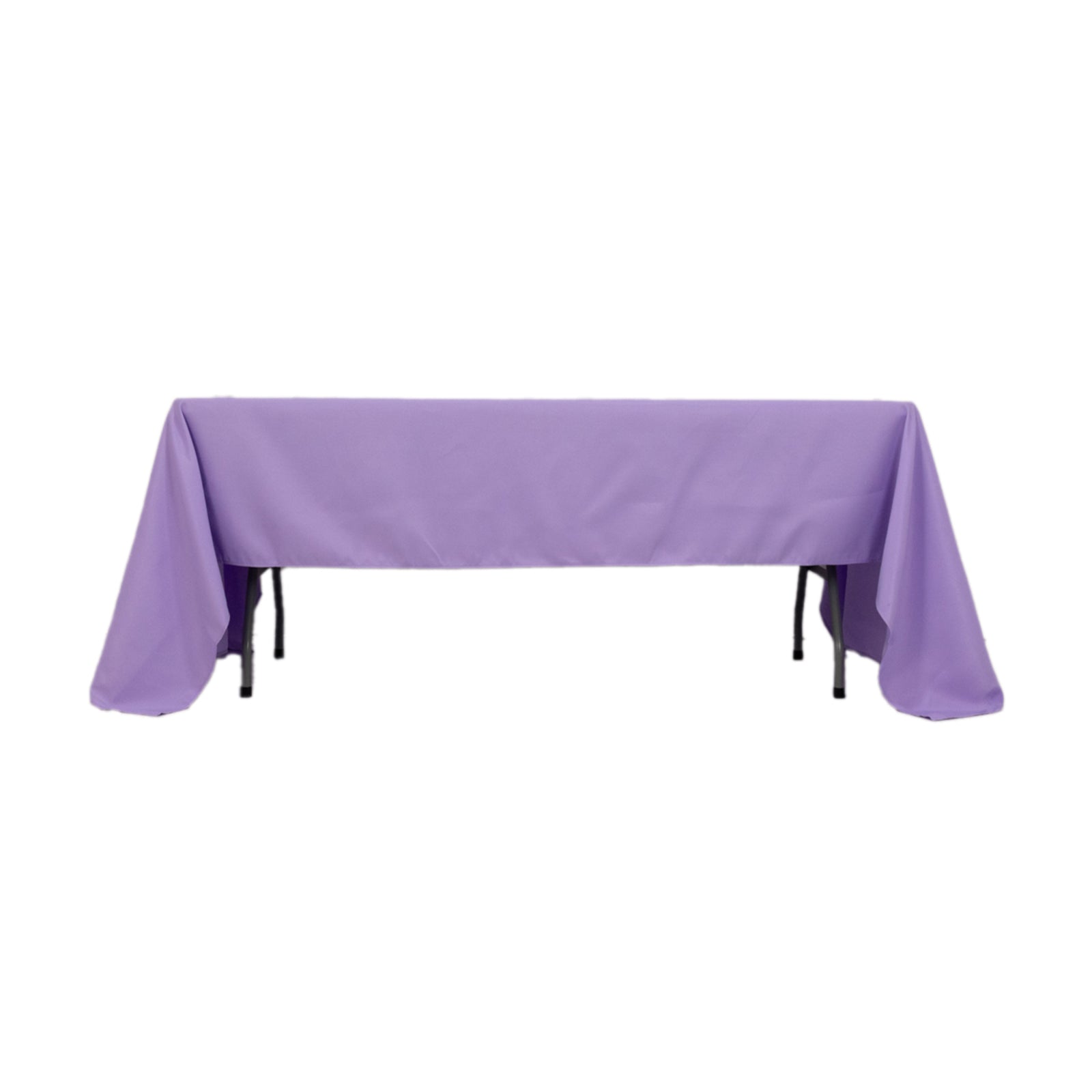 Premium Polyester 60"x126" Rectangle Tablecloth Lavender Lilac - Stain-Resistant 220GSM Finish Table Cover