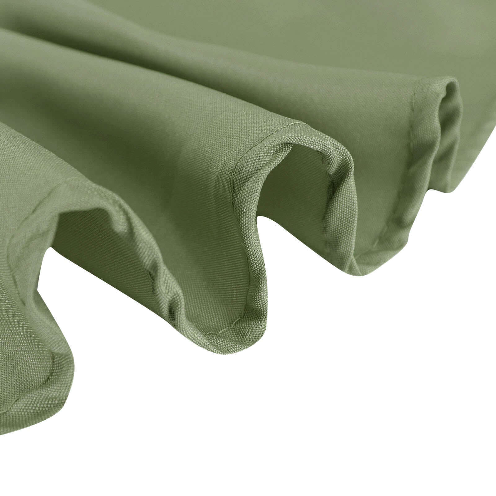 Polyester 70"x70" Table Overlay Square Tablecloth Dusty Sage Green - Wrinkle-Resistant & Durable Table Cover