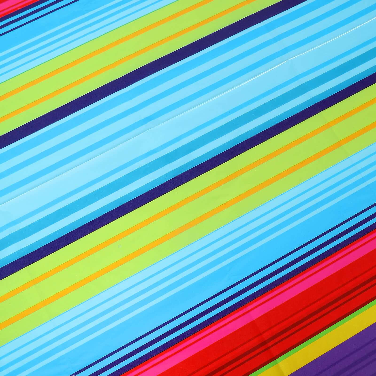 5-Pack Plastic Table Covers Mexican Serape Rectangle - Vibrant PVC Disposable Tablecloths for Cinco De Mayo 54"x108"
