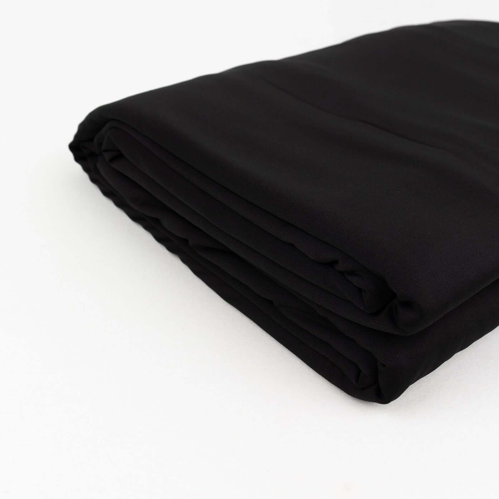 Black Spandex 4-Way Stretch Fabric Roll, DIY Craft Fabric Bolt- 60"x10 Yards