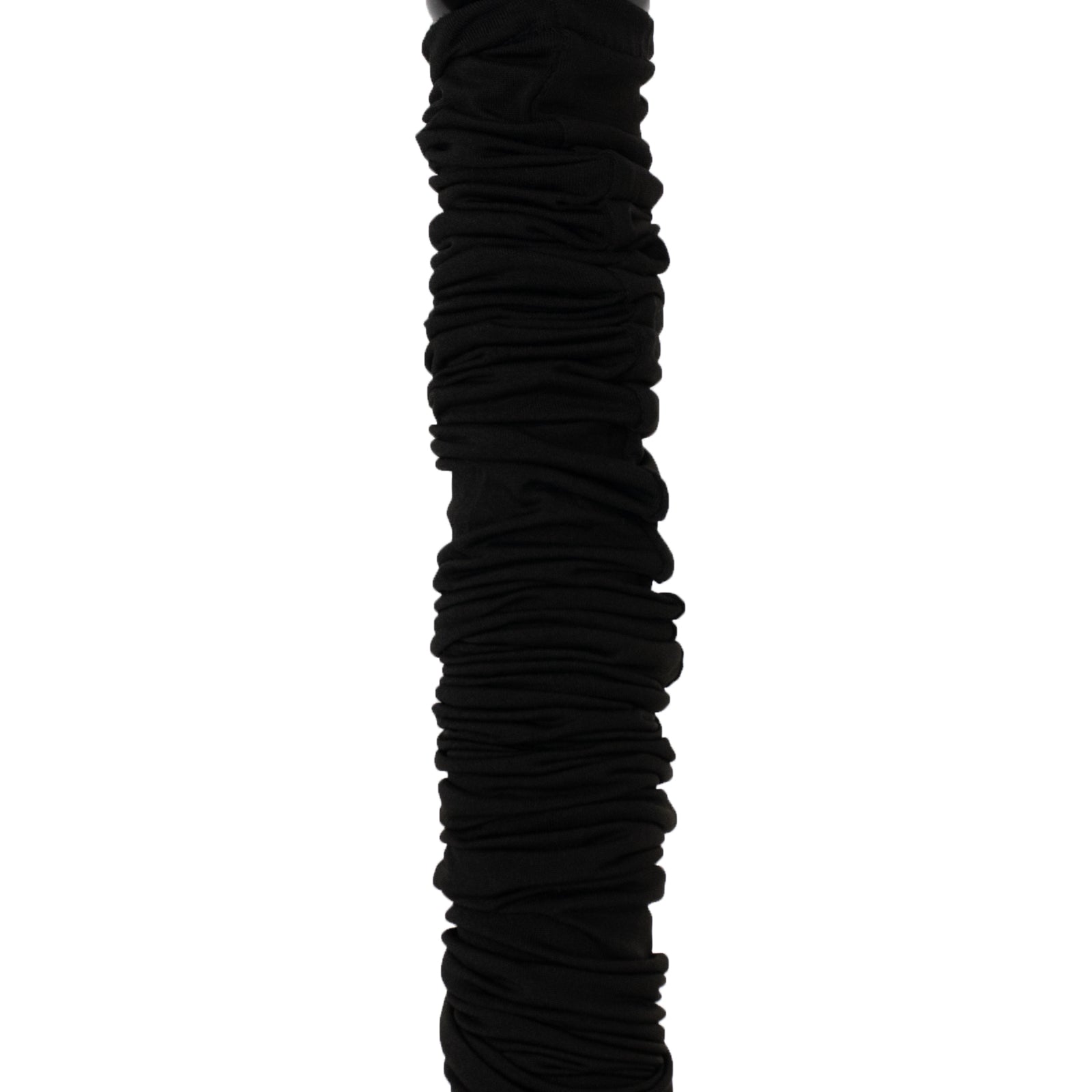 20ft Spandex Upright Pole Cover – Black, Stretch Fabric for Curved Aluminum Chandelier Hanger, Pipe & Drape, Lighting & Stage Use, Event Setup