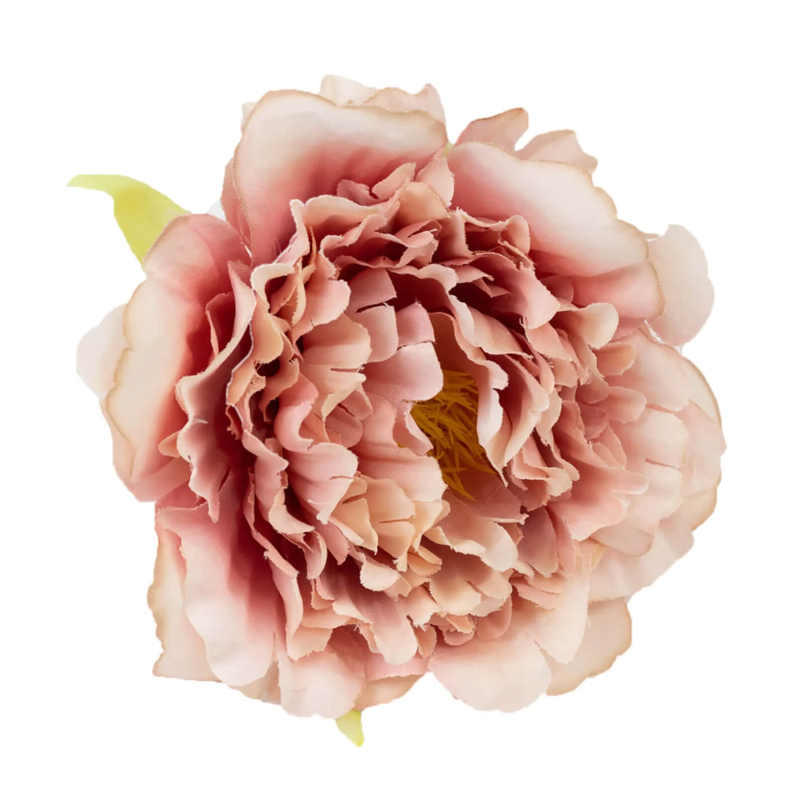 4-Pack Napkin Holders with Silk Peony Flower – Pink Floral Napkin Rings for Dining Table Settings