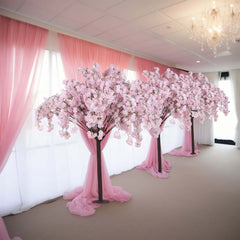 Silk Artificial Cherry Blossom Tree Blush for Gardens Parties & Receptions 5ft