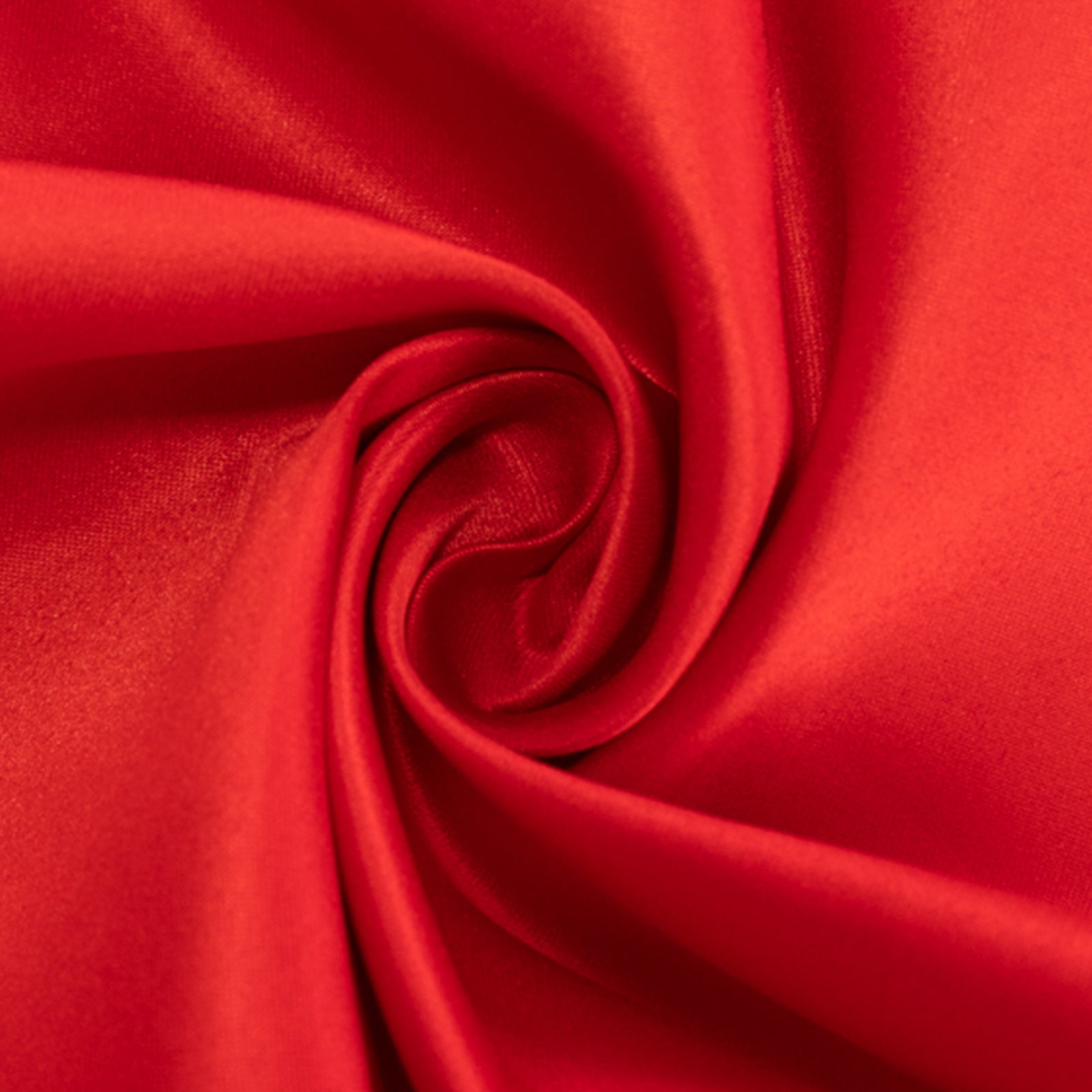 Lamour Satin 60"x126" Rectangle Tablecloth Red - Soft & Silk-Like Table Cover