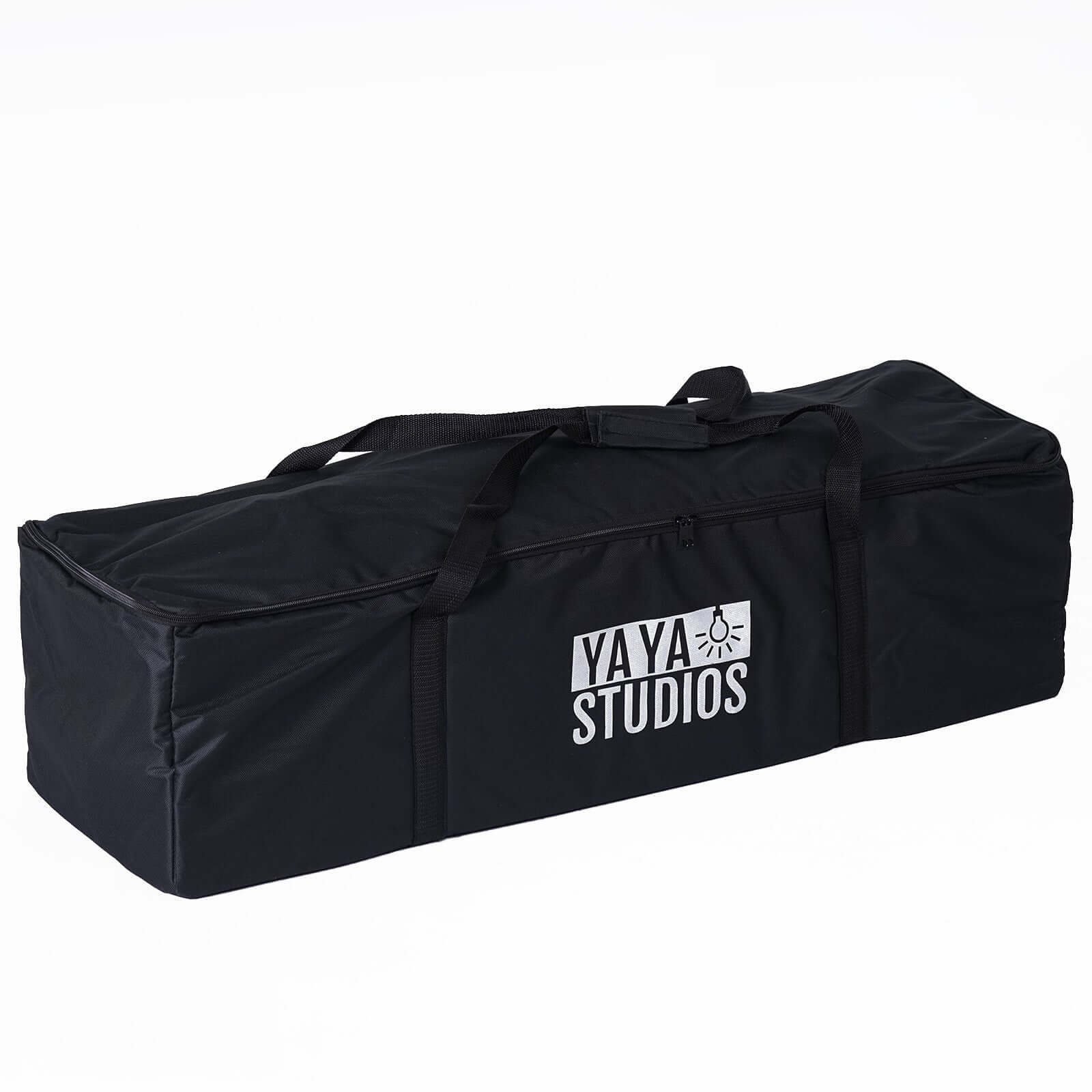 10ft Photo Video Studio Lighting & Background Support System Kit, 600W White Umbrella With Chromakey Backdrop Muslins (Green Black White) - Free Carry Case Included