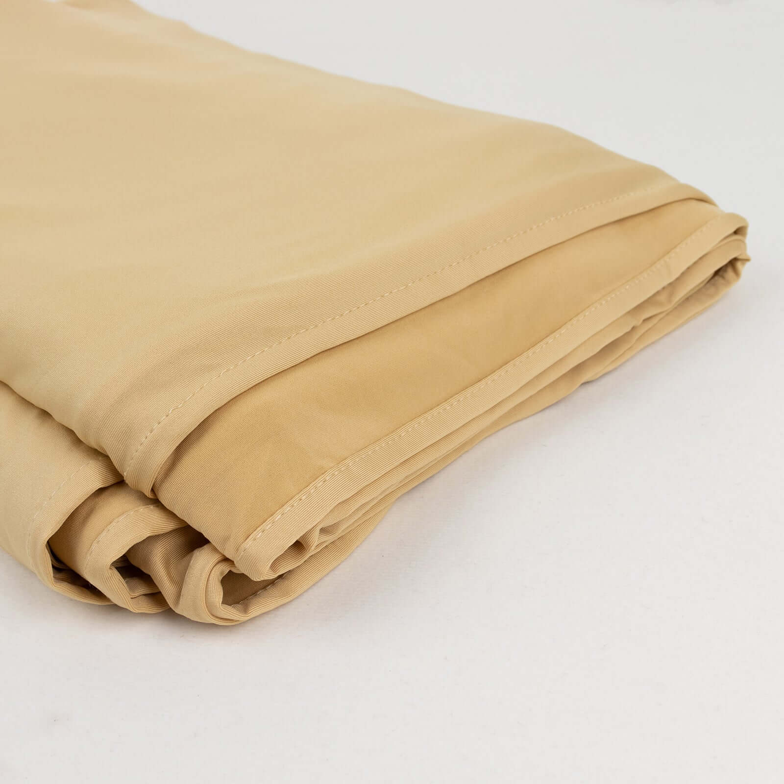 Champagne Spandex 4-Way Stretch Fabric Roll, DIY Craft Fabric Bolt- 60"x10 Yards