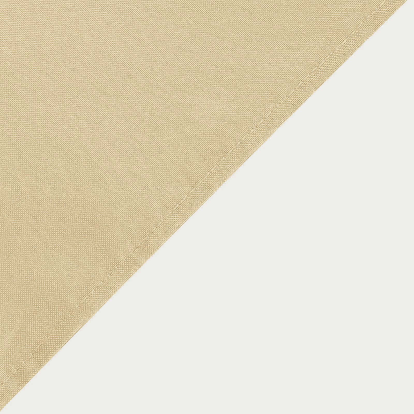 Polyester Square 90"x90" Tablecloth Champagne - Wrinkle-Resistant & Durable Table Cover