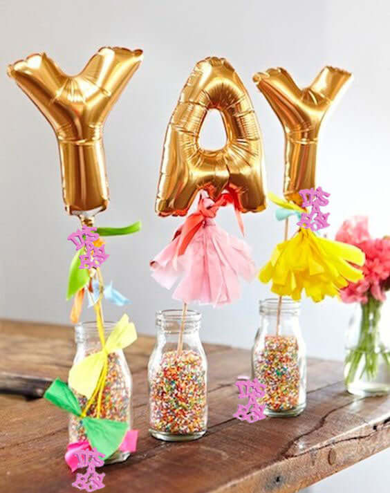 300 Pcs Metallic Foil Baby Shower Table Confetti, Pink Festive Party Sprinkles Cute Design