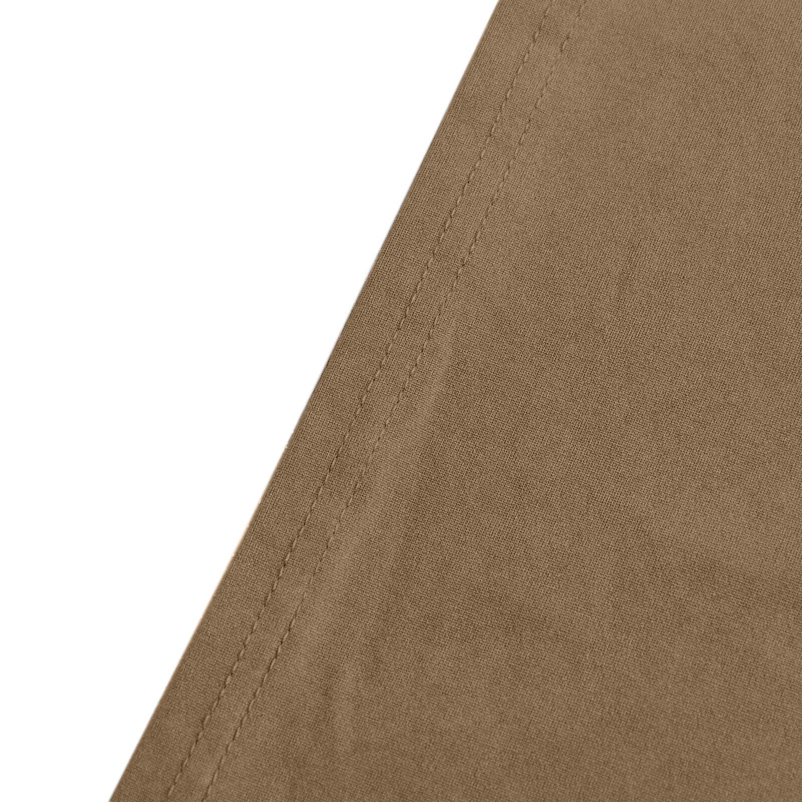 Set of 4 Matte Taupe Spandex Half Moon Chiara Backdrop Stand Covers, Custom Fitted Wedding Arch Covers - 2.5ft,5ft,6ft,7ft