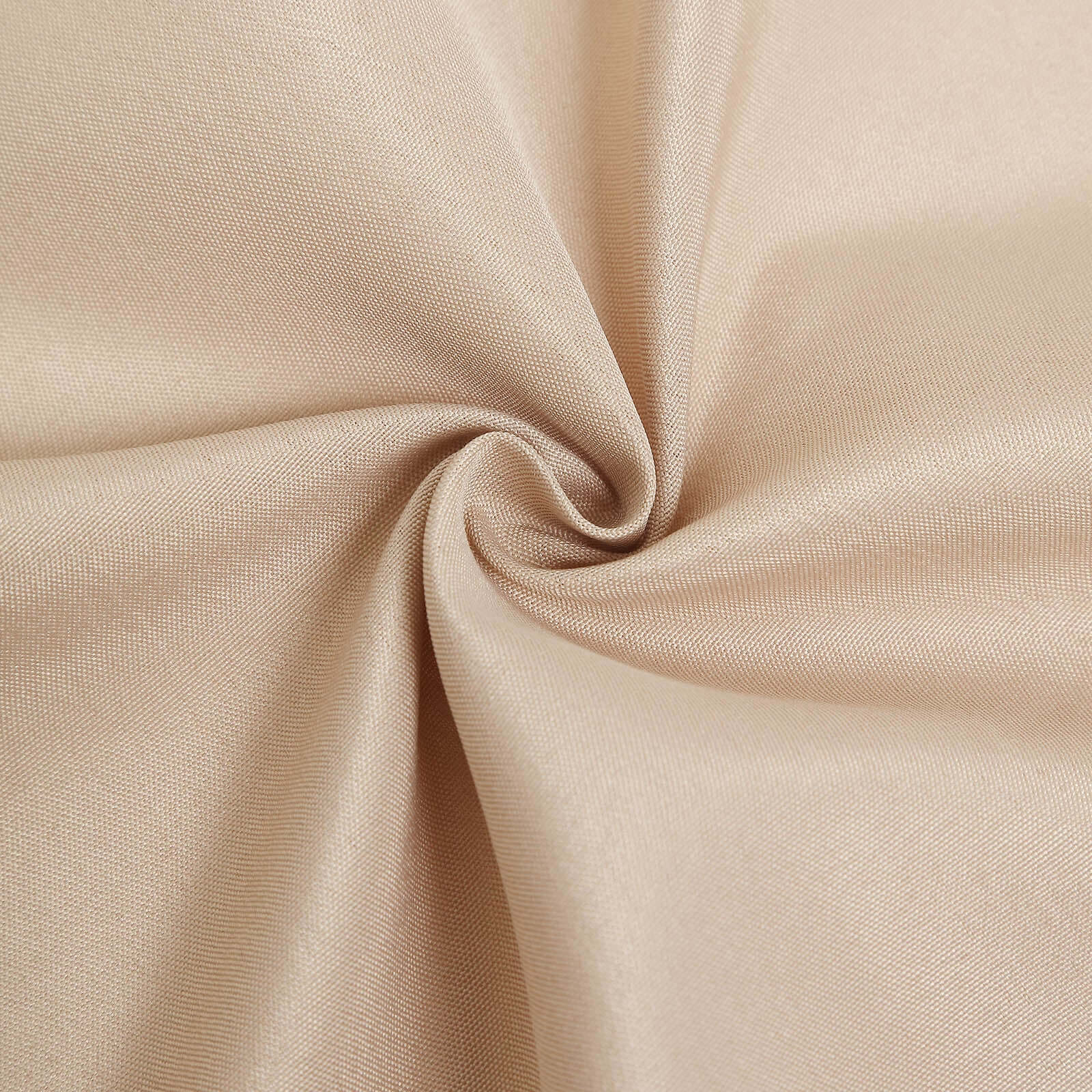 Polyester Slip On Folding Chair Covers Nude - Stain-Resistant Reusable Durable Fabric