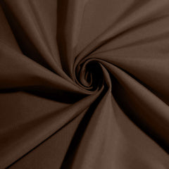 5 Pack Polyester 17"x17" Napkins Chocolate - Durable & Wrinkle Resistant Dinner Napkins