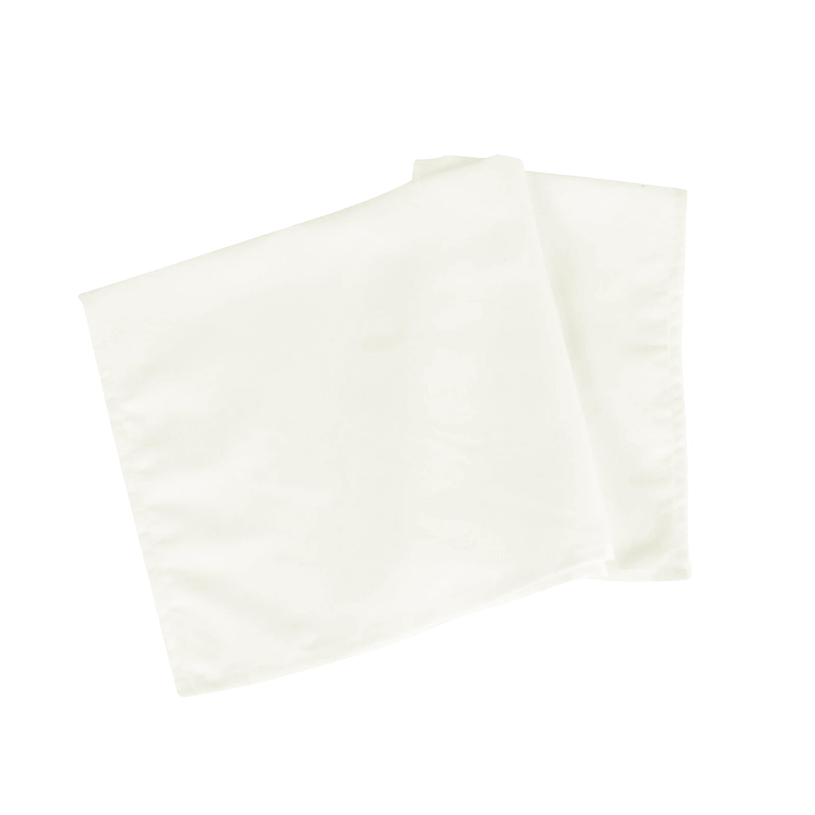 5 Pack Cotton Blend 20"x20" Napkins Ivory - Wrinkle-Resistant & Washable Dinner Napkins