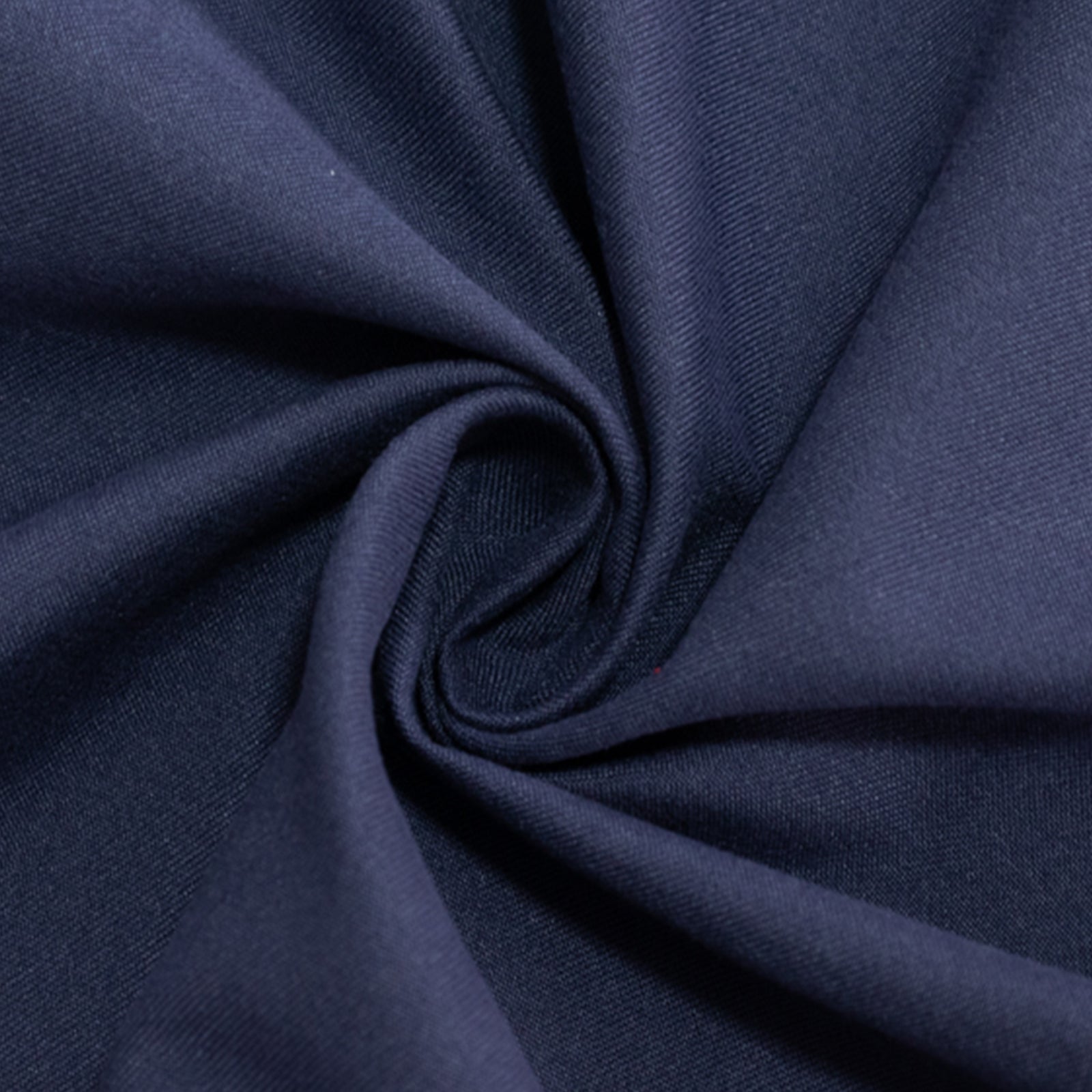 Cotton Blend 90"x156" Rectangle Tablecloth Navy Blue - Seamless Wrinkle-Resistant Table Cover