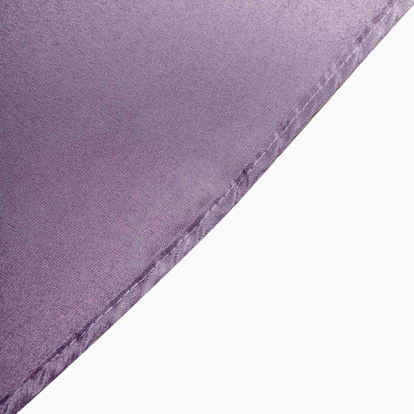 Polyester 72"x120" Rectangle Tablecloth Violet Amethyst - Durable and Stylish Table Cover