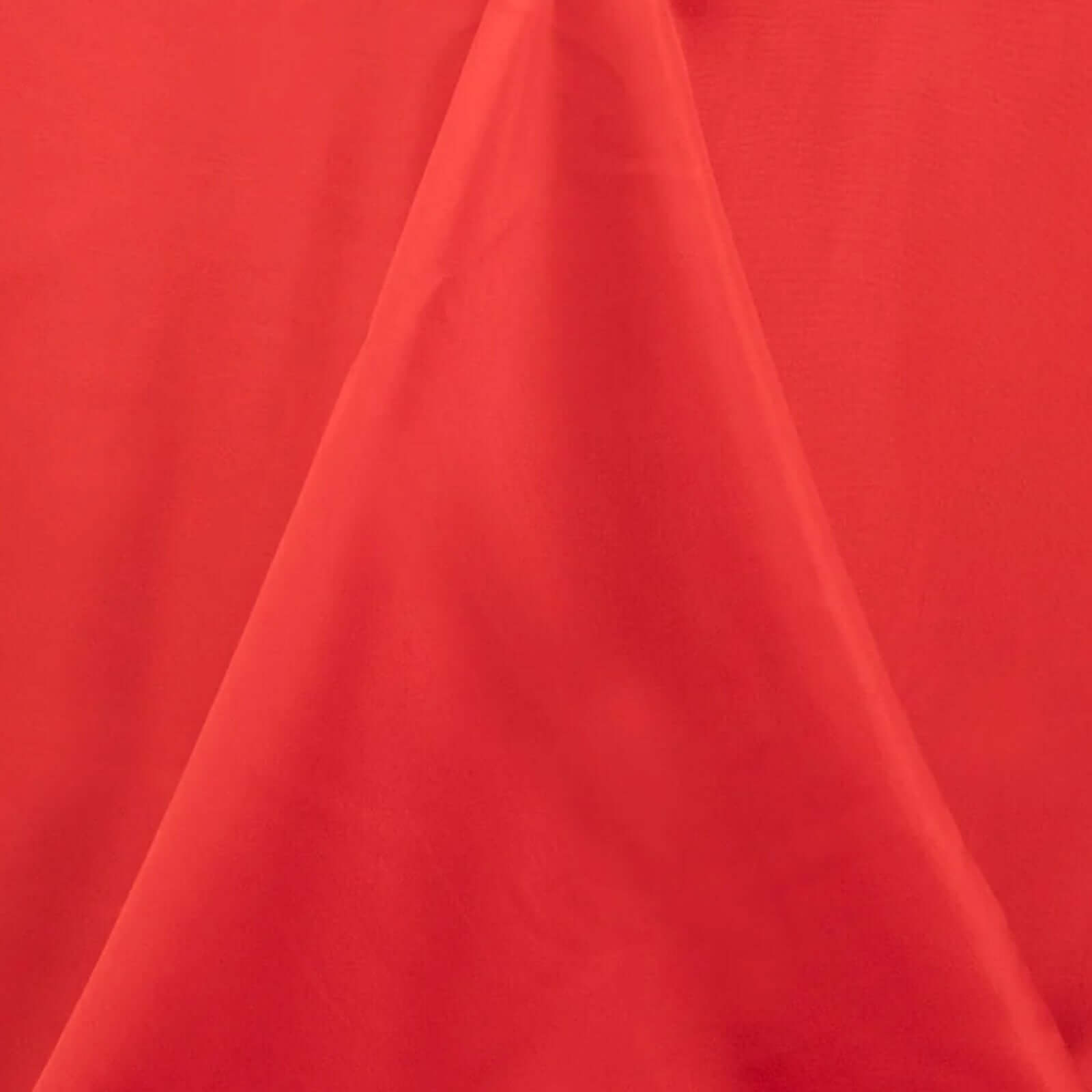 Premium Polyester 90"x156" Rectangle Tablecloth Red - Seamless 220GSM Stain-Resistant Table Cover