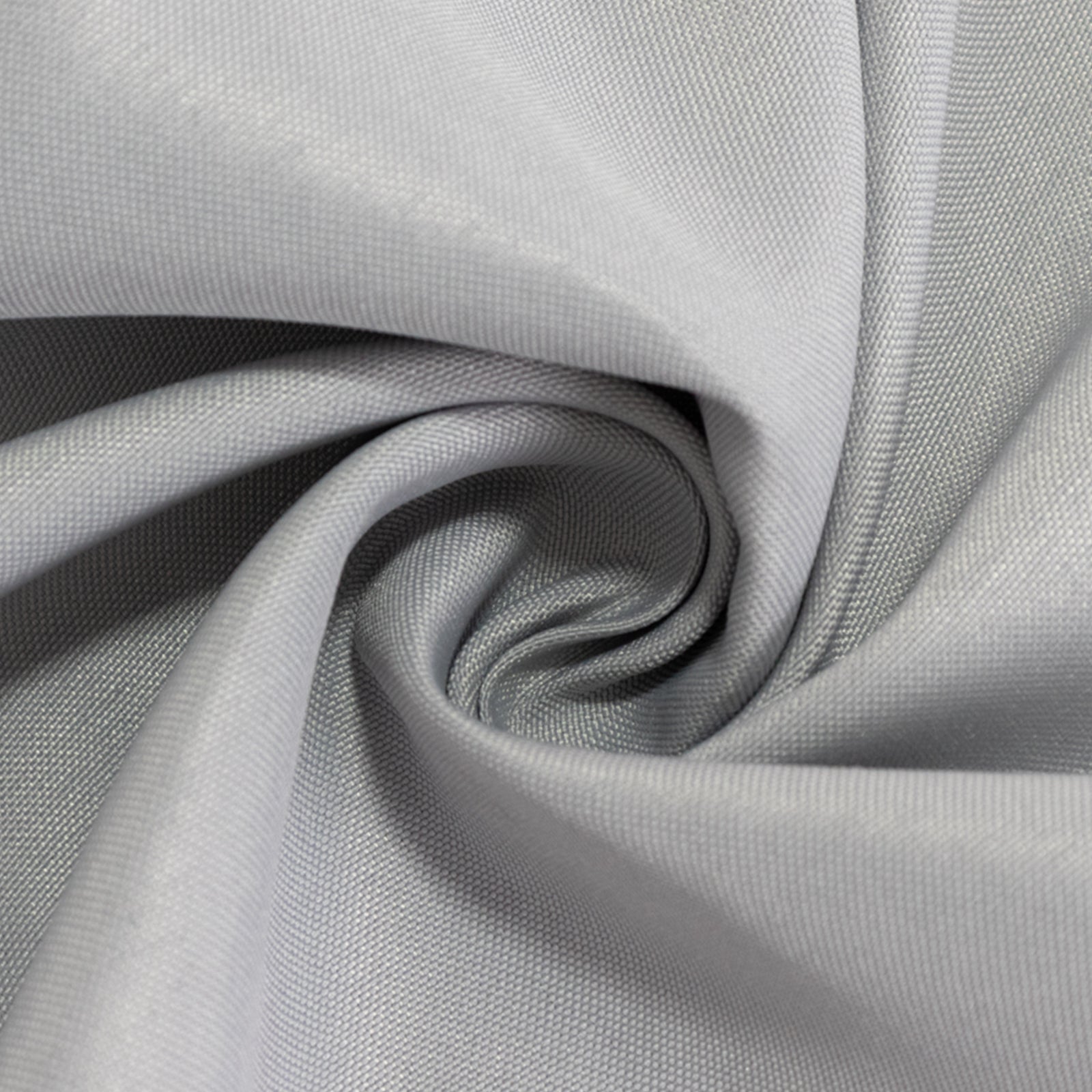 Premium Polyester 90" Round Tablecloth Silver - Stain and Wrinkle-Resistant Design with 220GSM Thickness Table Cover