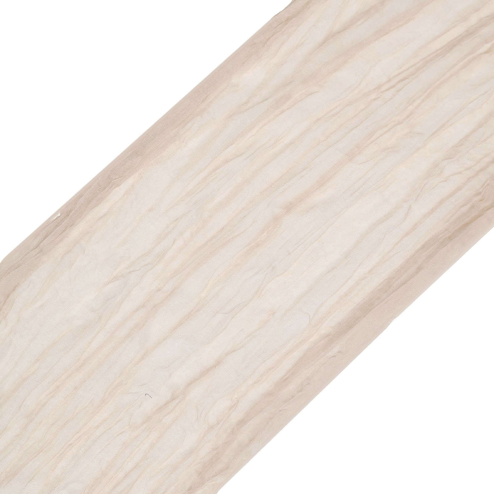 5 Pack Cheesecloth Gauze 16"x88" Chair Sashes Nude Beige - Boho Chair Decorations