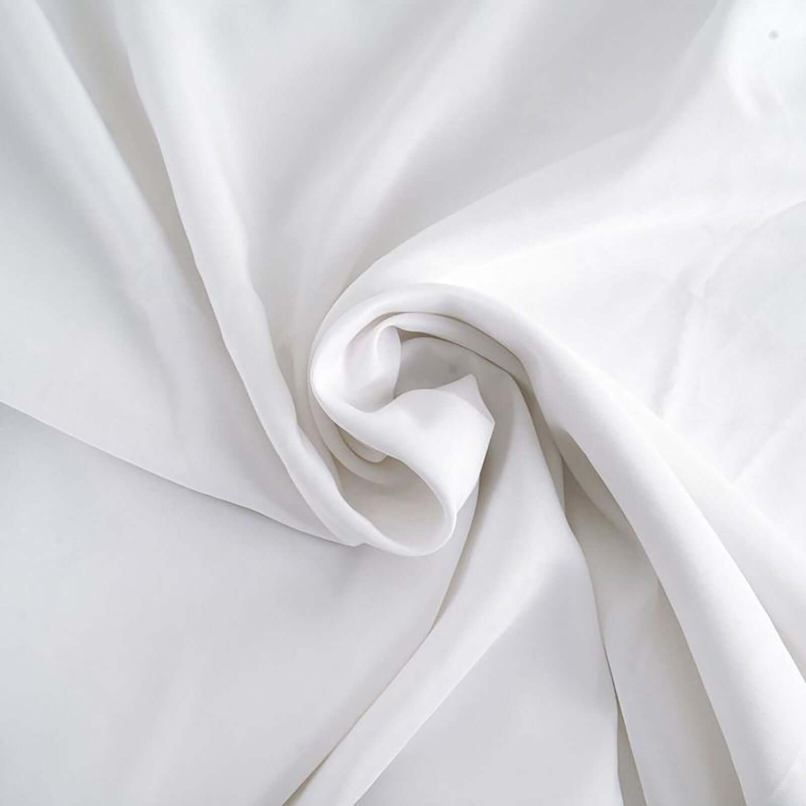 Polyester 70" Round Tablecloth White - Durable & Wrinkle-Resistant Table Cover for Everyday Use