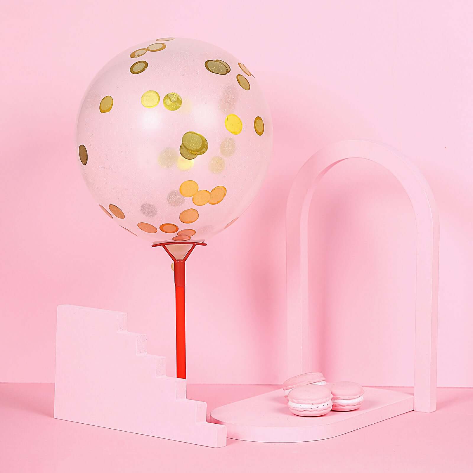 Metallic Round Party Confetti 18G Bag Gold Foil, Balloon Table Confetti Glitter Dots for Festive Weddings Baby Bridal Showers & Events