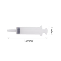 24 Pack 1.5oz Clear Disposable Plastic Cocktail Jello Shot Syringes