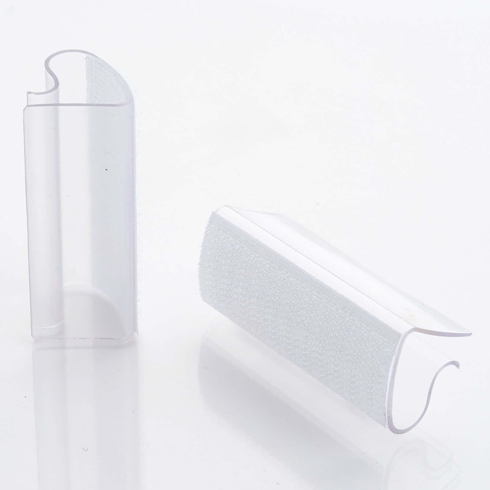 12Pcs 0.4" Adjustable Large Plastic Table Skirt Clips