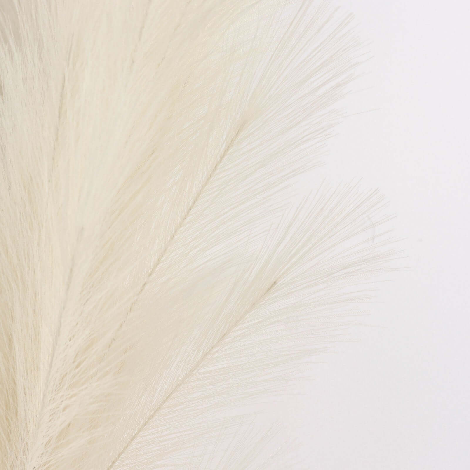 3 Stems Artificial Pampas Grass Decor Cream for Rustic Boho Chic Backdrops Floral Styling & Vase Displays 44"