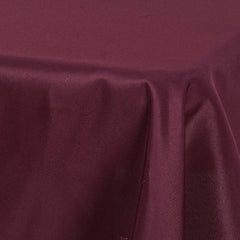 Polyester 54"x54" Table Overlay Square Tablecloth Burgundy - Wrinkle-Resistant & Durable Table Cover